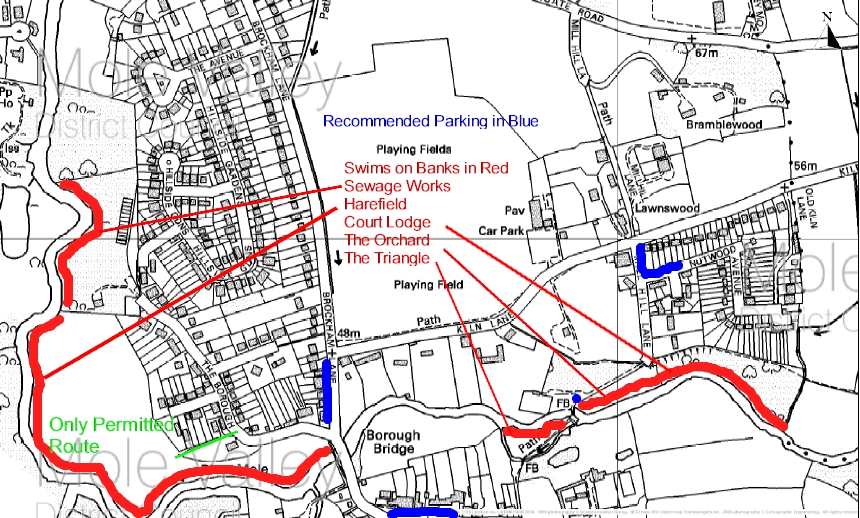 River Location Map